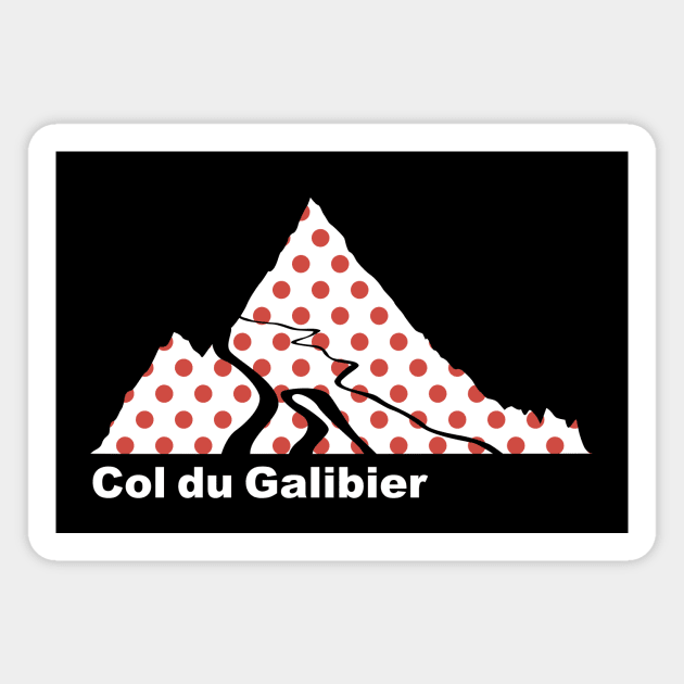 Col du Galibier - KOM Magnet by NeddyBetty